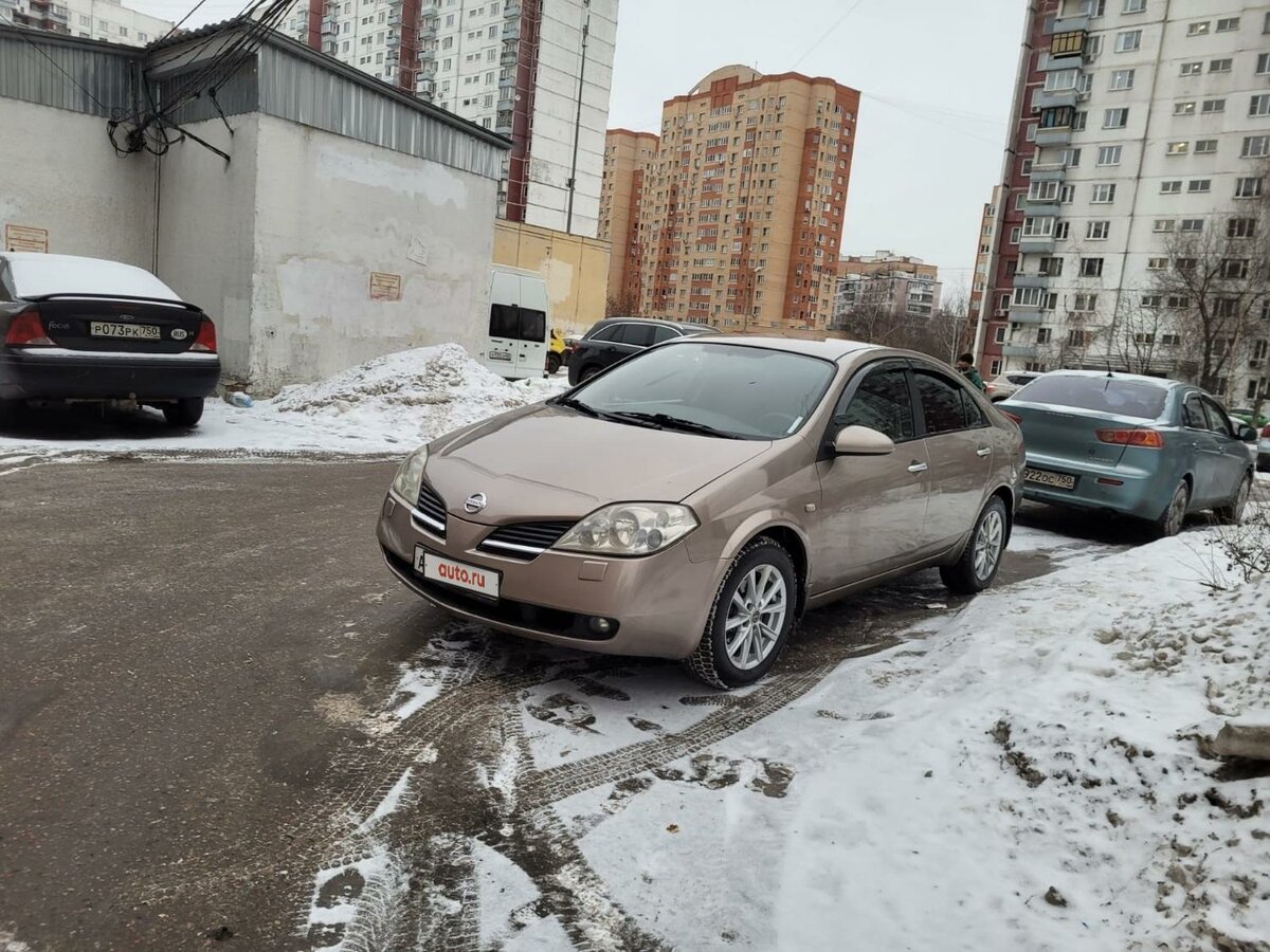Ниссан примера бежевый
