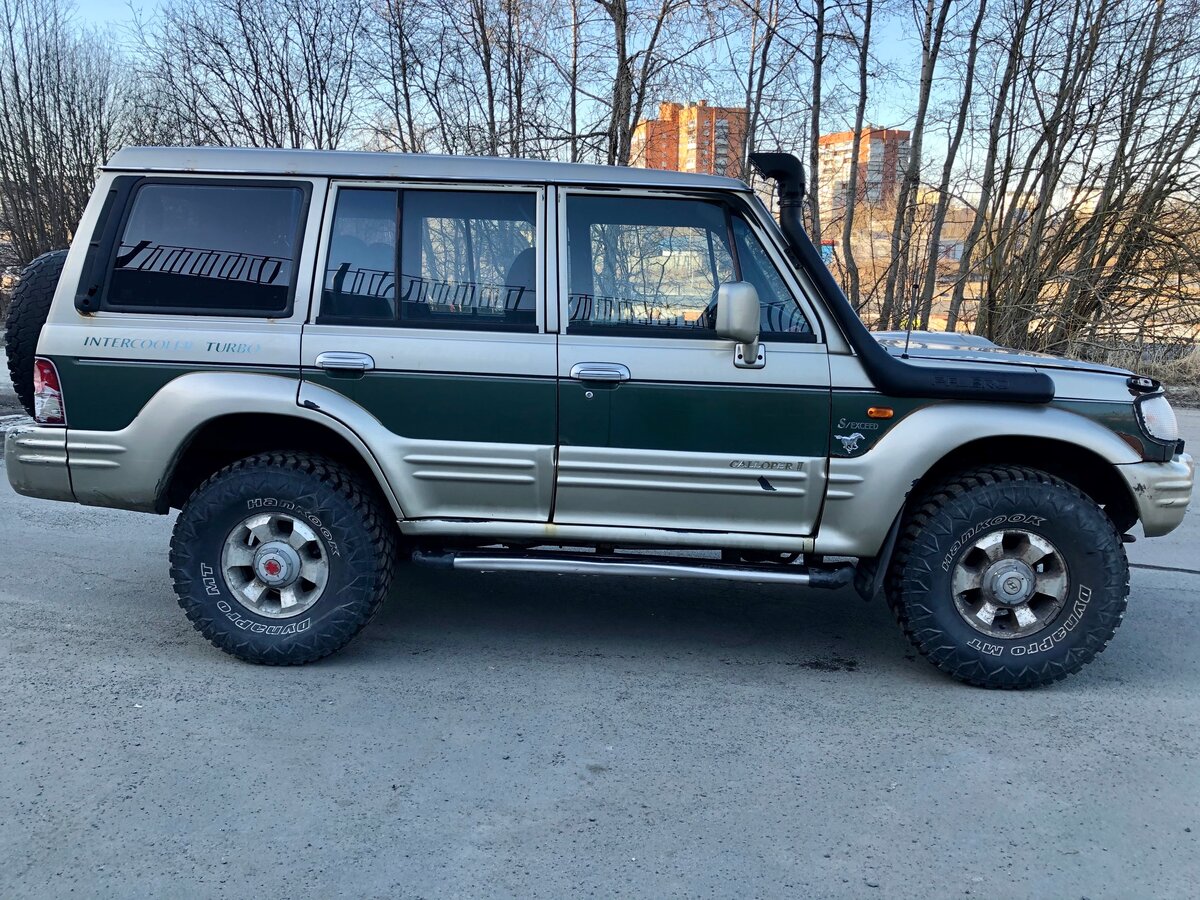 Купить б/у Hyundai Galloper II 2.5d MT (99 л.с.) 4WD