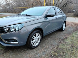 2018 Lada (ВАЗ) Vesta I, серый, 910000 рублей, вид 2