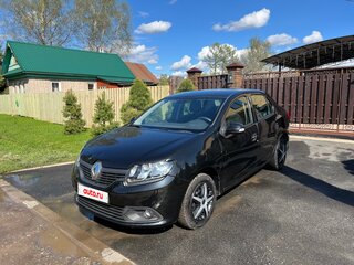 2016 Renault Logan II, чёрный, 600000 рублей, вид 1