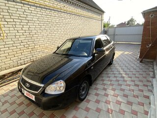 2015 Lada (ВАЗ) Priora I Рестайлинг, чёрный, 590000 рублей, вид 1