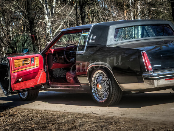 1984 Cadillac Eldorado VIII, чёрный - вид 9