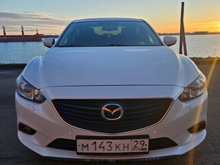2016 Mazda 6 III (GJ) Рестайлинг, белый, 2100000 рублей, вид 1