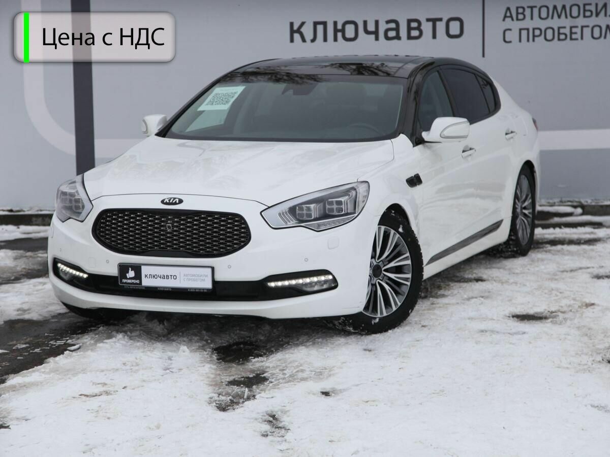 Kia Quoris панорамная крыша