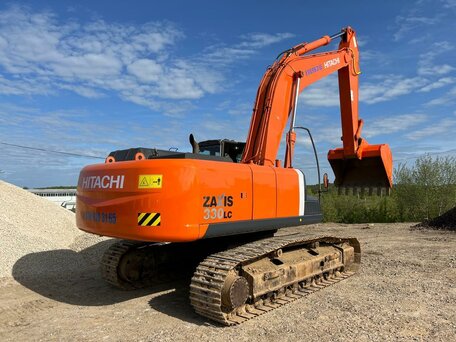 Купить б/у Hitachi ZX330 в Детчине: оранжевый гусеничный