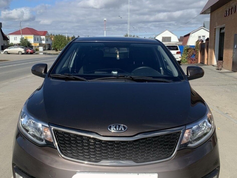 Купить б/у Kia Rio III Рестайлинг 1.6 AT (123 л.с.) бензин автомат в ...