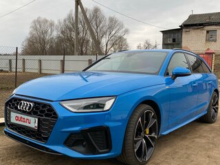2020 Audi A4 V (B9), синий, 2250000 рублей, вид 1