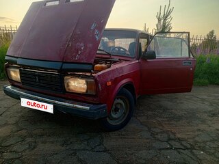2007 Lada (ВАЗ) 2107, пурпурный, 95000 рублей, вид 1