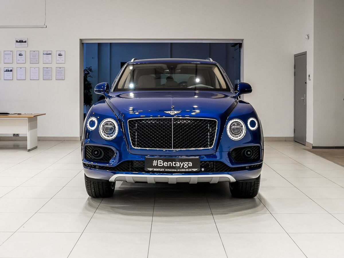 Bentley Bentayga 2021 синий