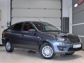2017 Lada (ВАЗ) Granta I, серый, 565000 рублей, вид 1
