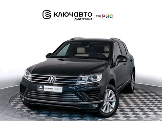 2017 Volkswagen Touareg II Рестайлинг, чёрный, 2850000 рублей, вид 1