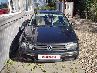 1999 Volkswagen Golf IV, чёрный, 135000 рублей, вид 1