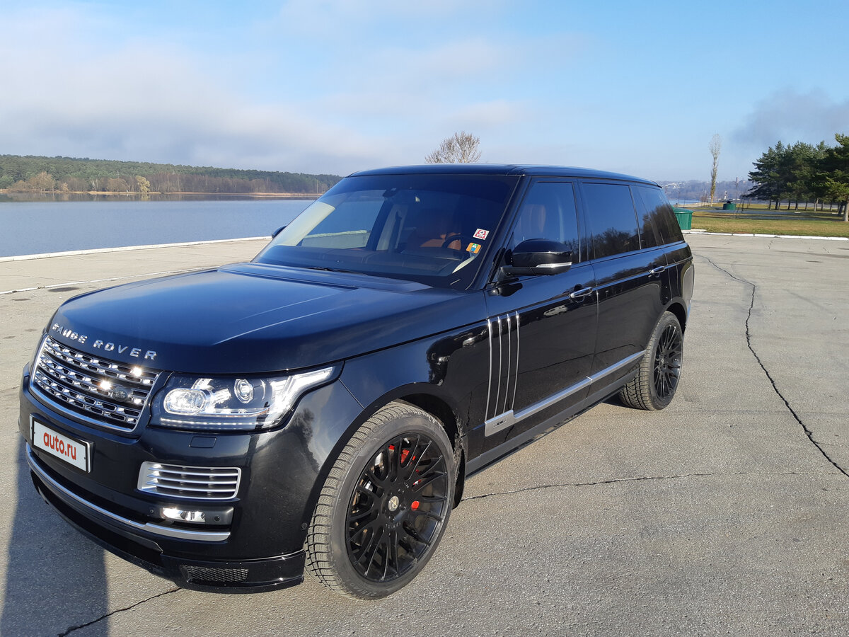 Купить б/у Land Rover Range Rover IV Long 5.0 AT (510 л.с.) 4WD бензин