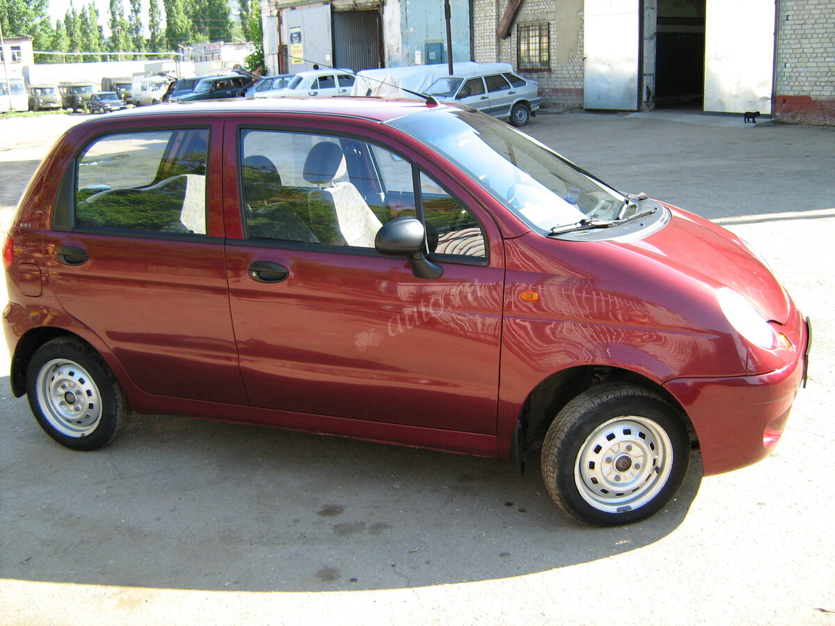 Daewoo Matiz пурпур