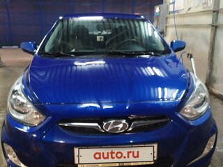 2012 Hyundai Solaris I, синий, 900000 рублей, вид 1