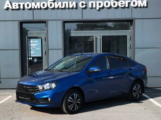 2020 Lada (ВАЗ) Vesta I, синий, 900000 рублей, вид 1