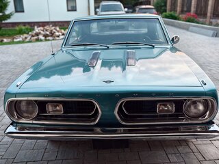 1967 Plymouth Barracuda, синий, 3077000 рублей, вид 1