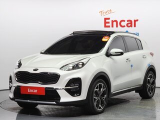 2021 Kia Sportage IV Рестайлинг, белый, 1845467 рублей, вид 1
