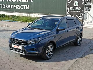 2019 Lada (ВАЗ) Vesta SW Cross I, синий, 1218000 рублей, вид 1