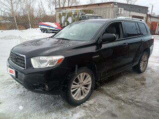 2008 Toyota Highlander II (U40), чёрный, 1680000 рублей, вид 1