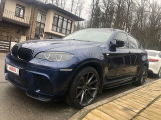 2012 BMW X6 35i I (E71) Рестайлинг, синий, 2350000 рублей, вид 1