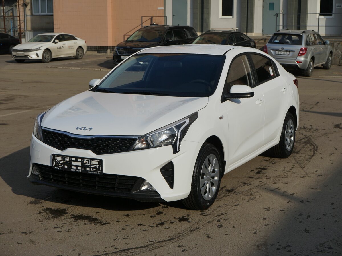 Купить новый Kia Rio IV Рестайлинг 1.4 AT (100 л.с.) бензин автомат в ...