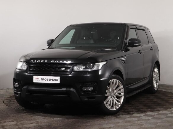2017 Land Rover Range Rover Sport II, чёрный