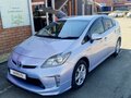 2012 Toyota Prius III Рестайлинг (XW30), голубой, 1200000 рублей
