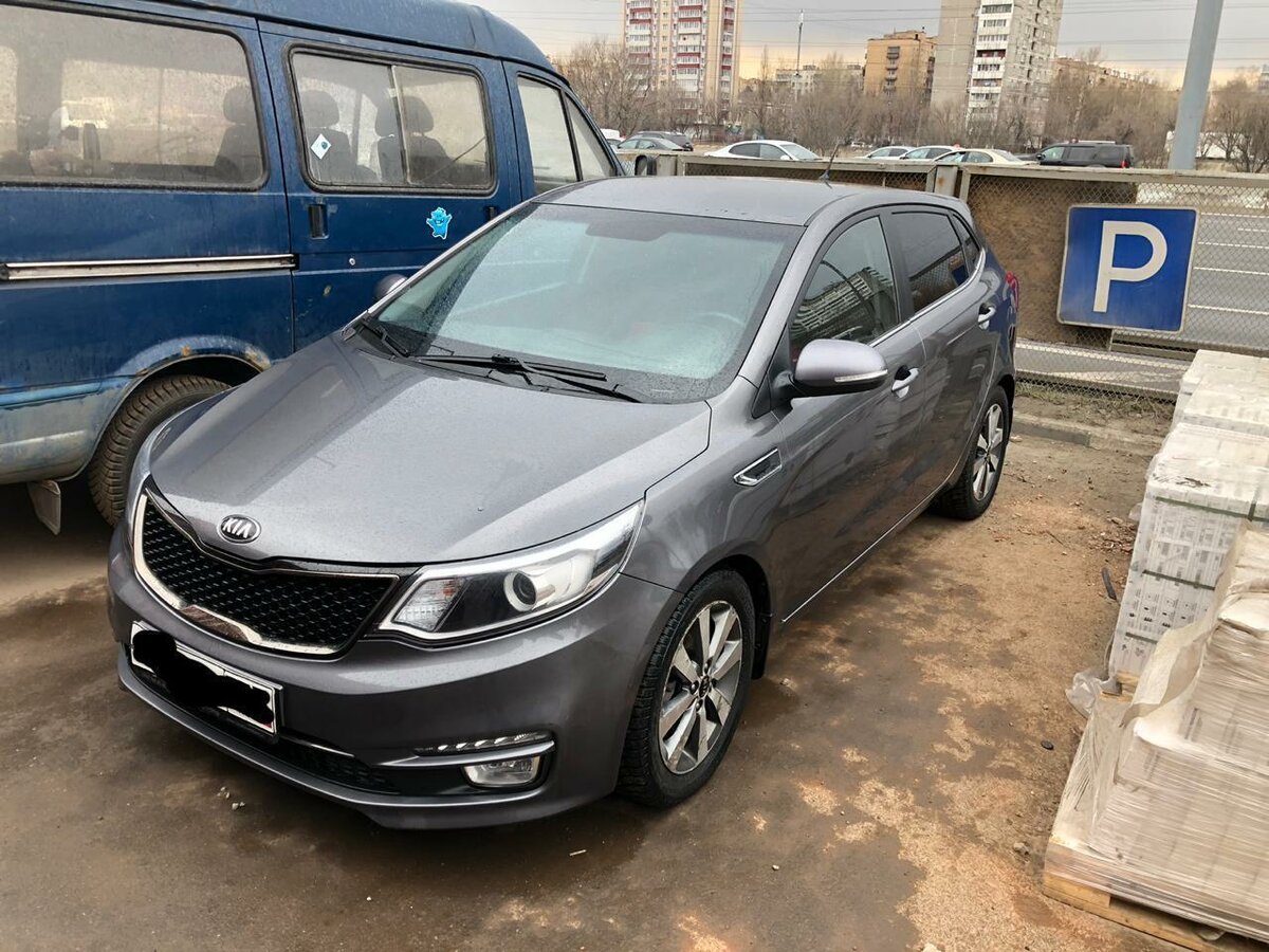 Купить б/у Kia Rio III Рестайлинг 1.6 AT (123 л.с.) бензин автомат в ...