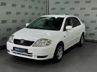 2002 Toyota Corolla IX (E120, E130), белый, 419000 рублей, вид 1