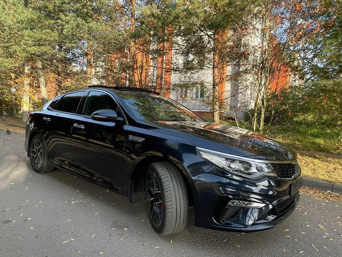 Купить б/у Kia Optima IV Рестайлинг 2.0 AT (245 л.с.) бензин автомат в ...