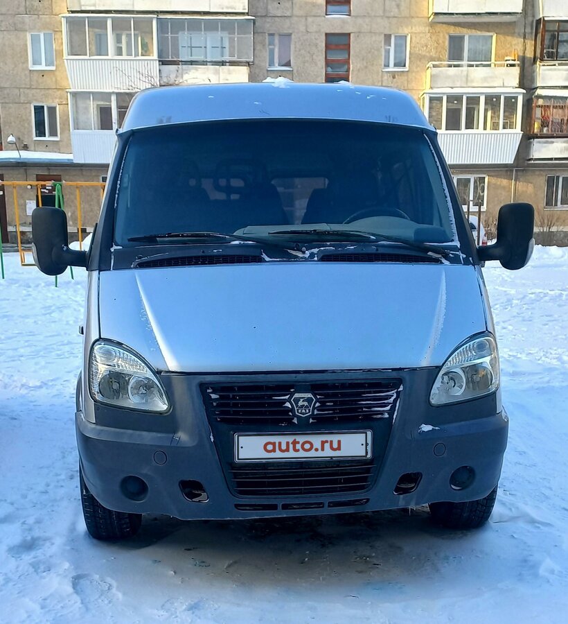 Купить б/у ГАЗ Соболь (2217) бензин механика в Полевском: серебристый ...