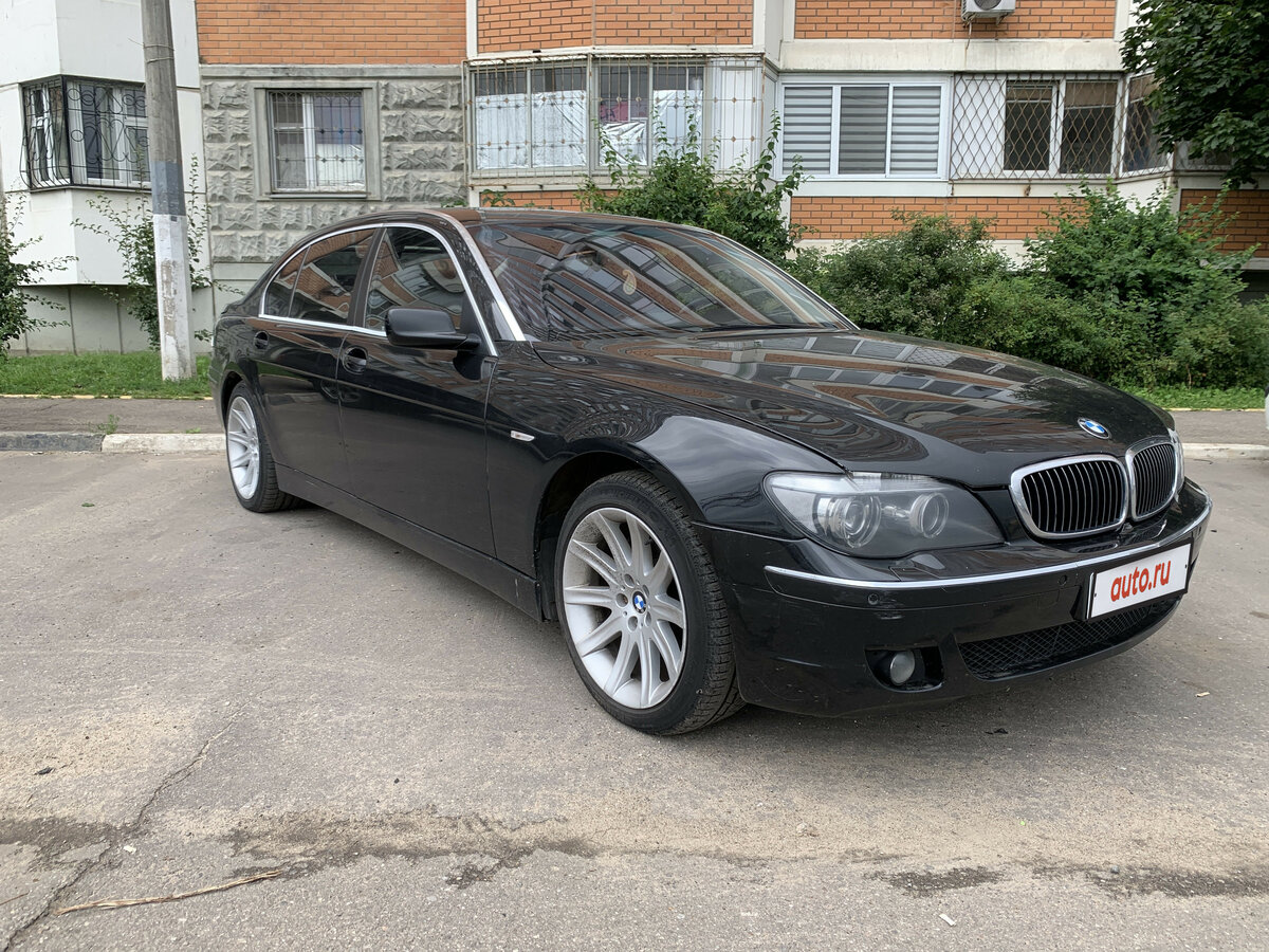 Купить б/у BMW 7 серии IV (E65/E66) Рестайлинг 750Li 4.8