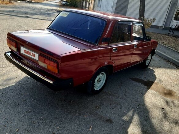 2007 Lada (ВАЗ) 2107, красный - вид 3