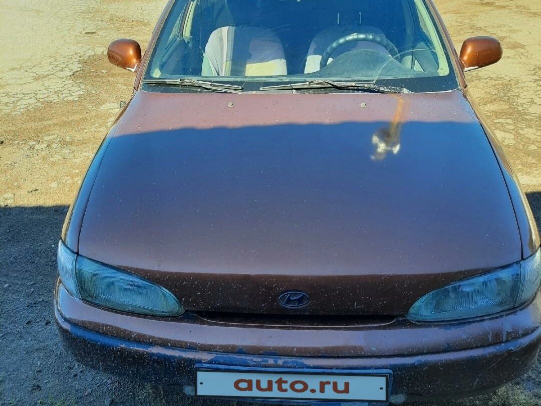 Купить б/у Hyundai Accent I 1.5 MT (99 л.с.) бензин механика в Донецке ...