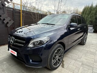 2016 Mercedes-Benz GLE 500 I (W166), синий, 3999000 рублей, вид 1