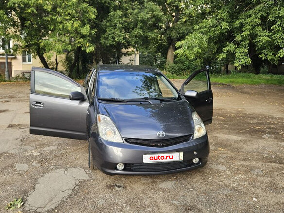 2008 Toyota Prius II Рестайлинг (XW20), серый, 630000 рублей - вид 2