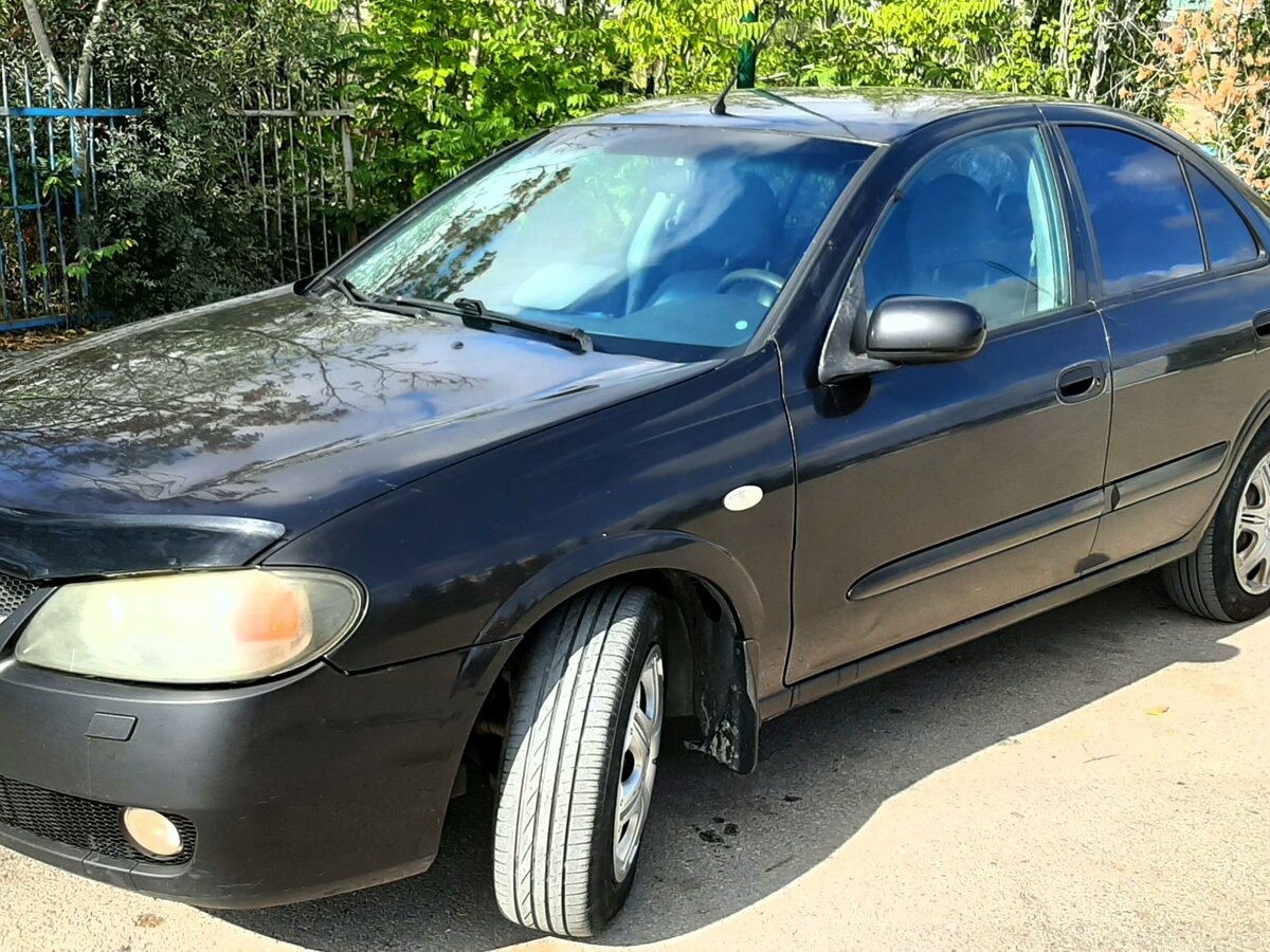 Ниссан Альмера 2005 черный