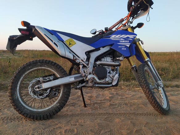 2018 Yamaha WR250R, синий, 455120 рублей