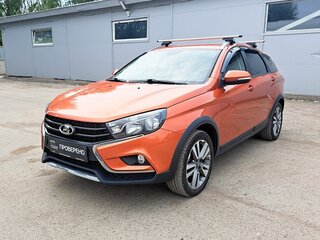 2019 Lada (ВАЗ) Vesta SW Cross I, оранжевый, 824000 рублей, вид 1