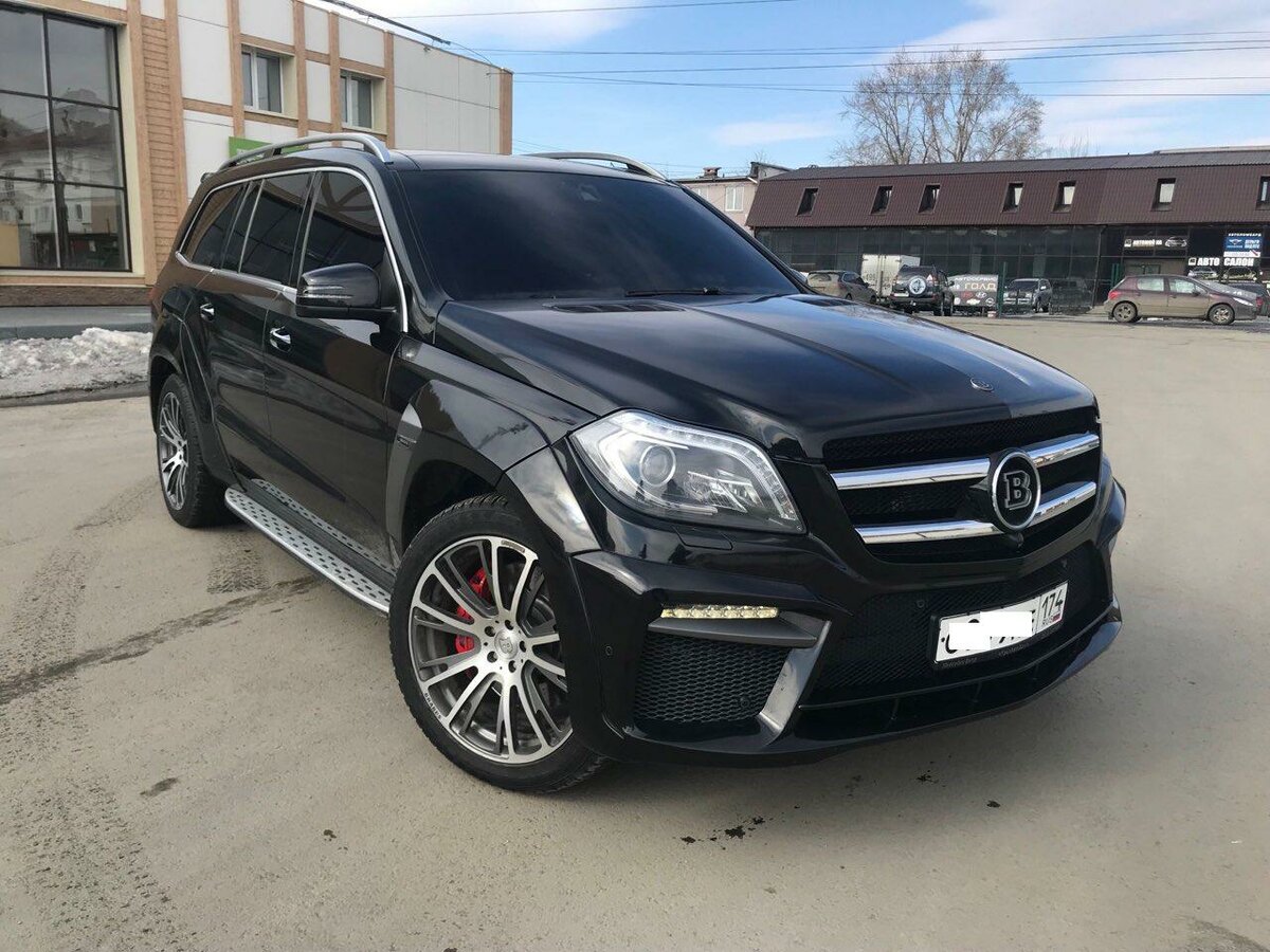 Mercedes Benz gl63 AMG тонированный