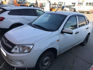 2014 Lada (ВАЗ) Granta I, белый, 286000 рублей, вид 1