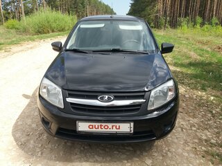 2018 Lada (ВАЗ) Granta I Рестайлинг, чёрный, 500000 рублей, вид 1