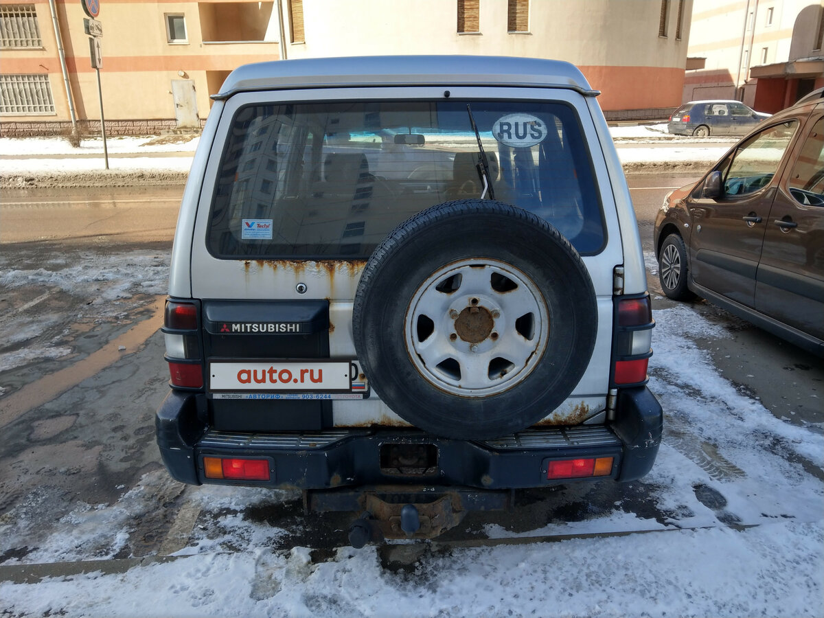 Купить б/у Mitsubishi Pajero II 2.5d MT (99 л.с.) 4WD