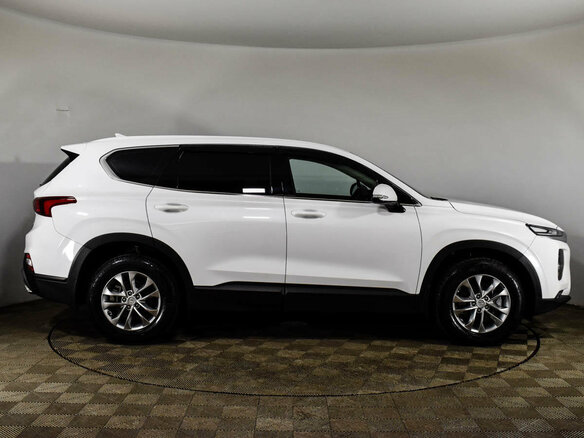 2019 Hyundai Santa Fe IV, белый - вид 5
