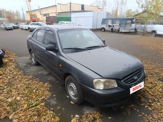 2004 Hyundai Accent ТагАЗ II, серый, 335000 рублей, вид 1
