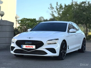 2021 Genesis G70 I Рестайлинг, белый, 2770000 рублей, вид 1