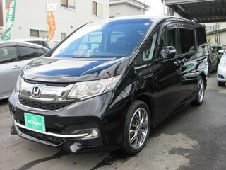 2017 Honda Stepwgn Spada V, чёрный, 1565000 рублей, вид 1