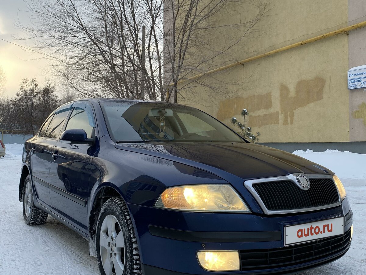 Купить б/у Skoda Octavia II (A5) 1.6 MT (102 л.с.) бензин механика в ...