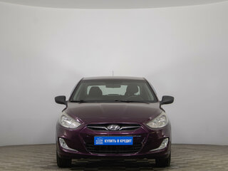 2012 Hyundai Solaris I, фиолетовый, 649000 рублей, вид 1